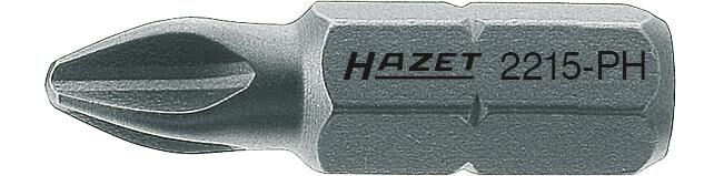 HAZET bit "2215" Schraubendrehereinsätze - Kreuzschlitz