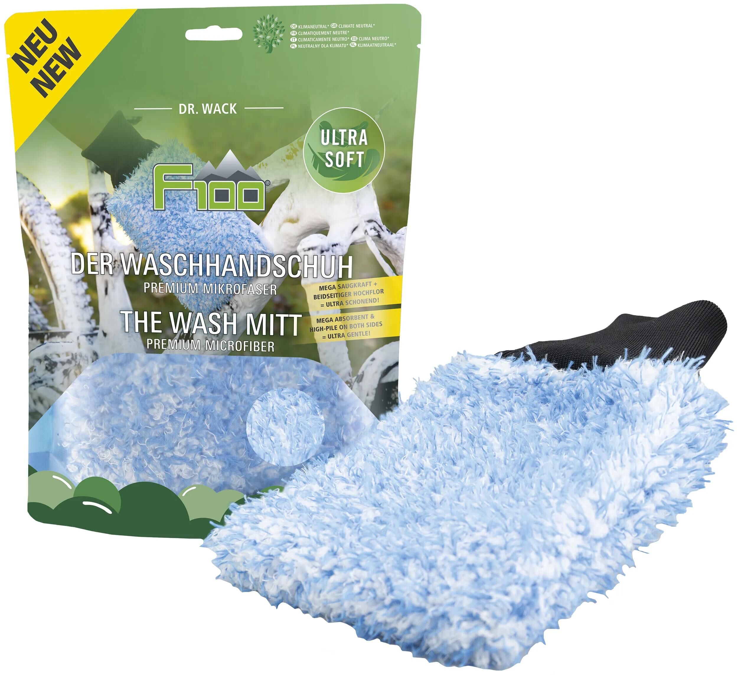 Dr. Wack_Mikrofaser-Waschhandschuh Waschbürsten,Pflegemittel,Reinigungsmittel