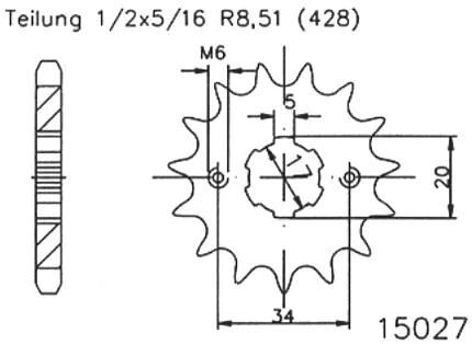 ESJOT_Antriebsritzel Antriebsritzel,Ritzel