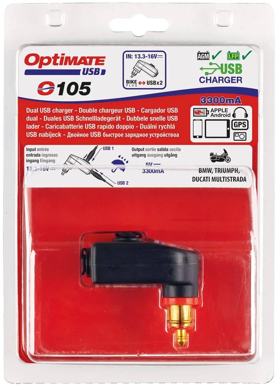 tecMATE_USB-Adapter Ladegeräte,USB-Kabel,Akku-Ladegeräte