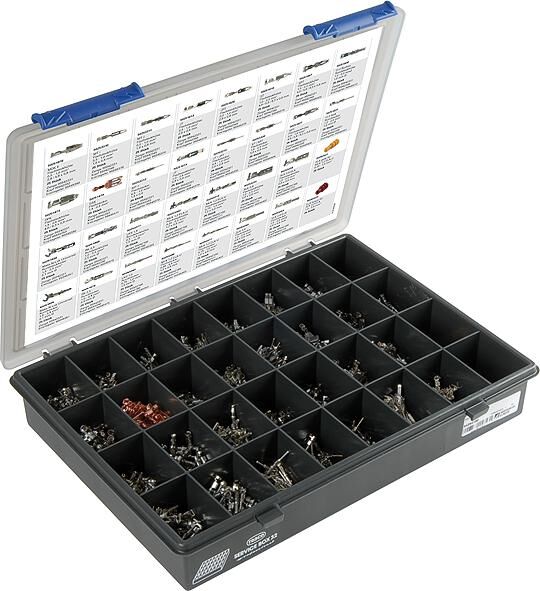 HERTH+BUSS Assortiment kabelconnectoren Crimpverbinder