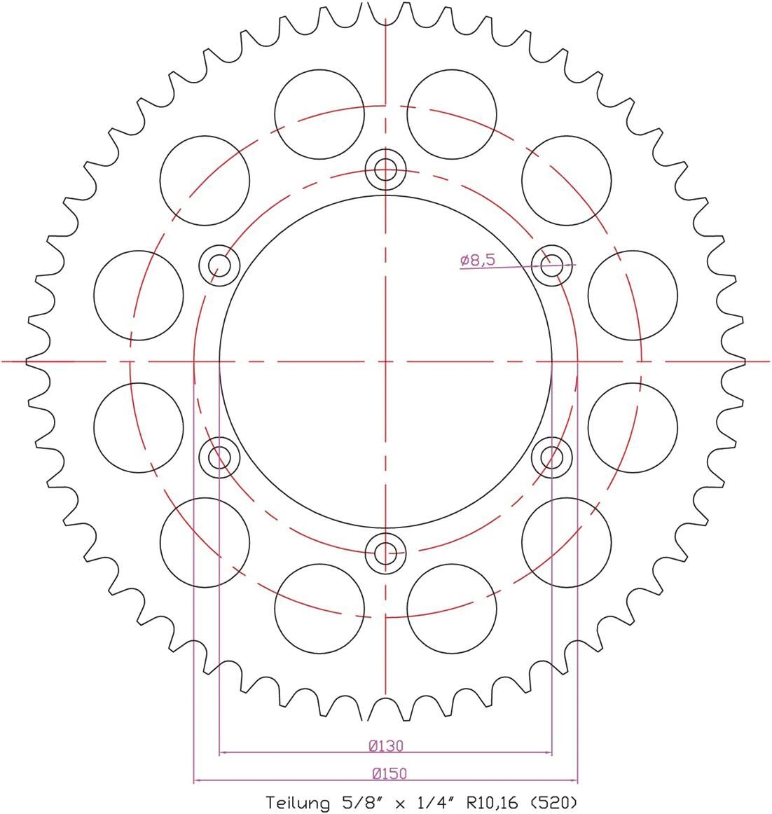 Kettenräder