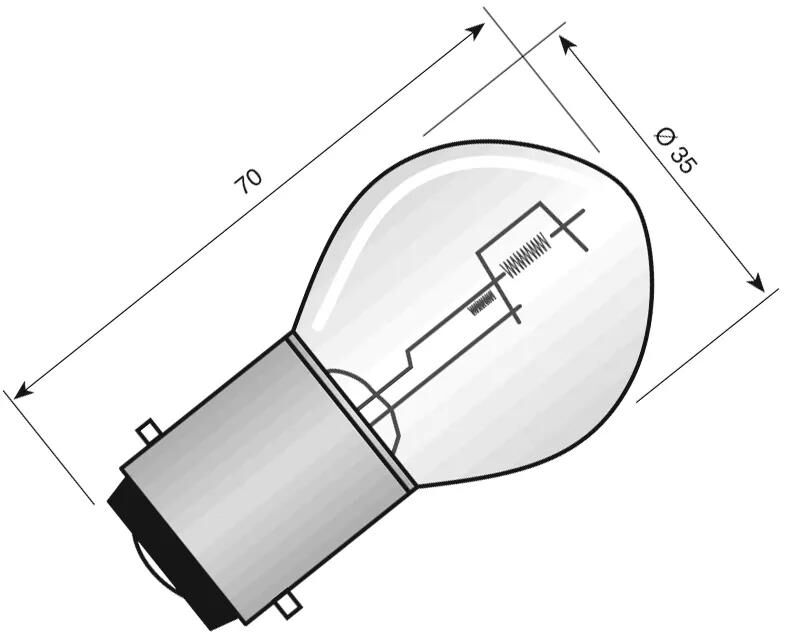 _Scheinwerferlampe Birnen,Lampen,Glühlampen