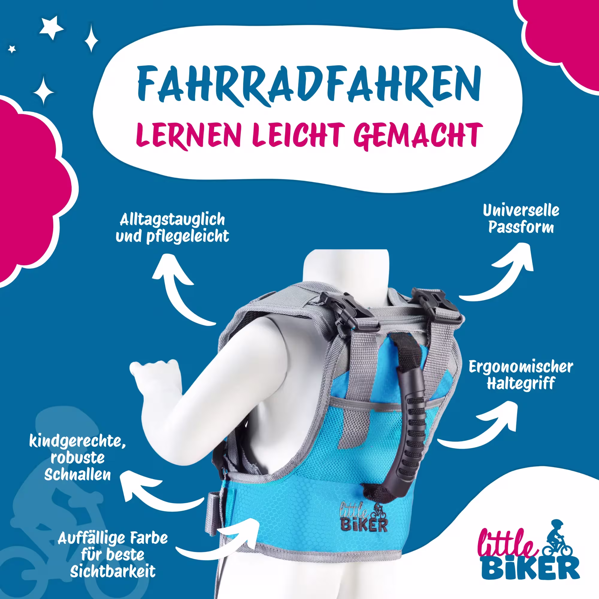 little-Biker_Kinderweste Westen,Bekleidung