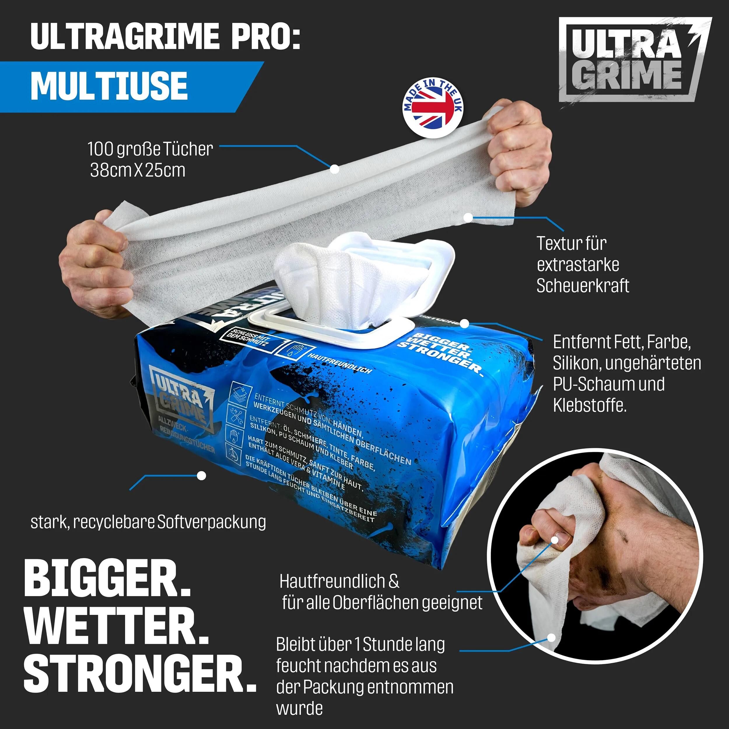 UltraGrime_Reinigungstuch Reinigungstücher,Pflegemittel,Reinigungsmittel