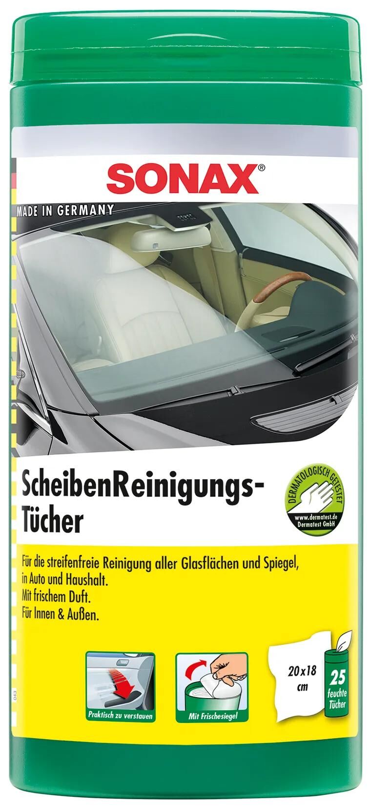 SONAX_Scheibenreinigungstuch Reinigungstücher,Pflegemittel,Reinigungsmittel
