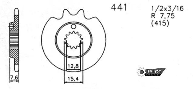 ESJOT Antriebsritzel "0441" Antriebsritzel,Ritzel
