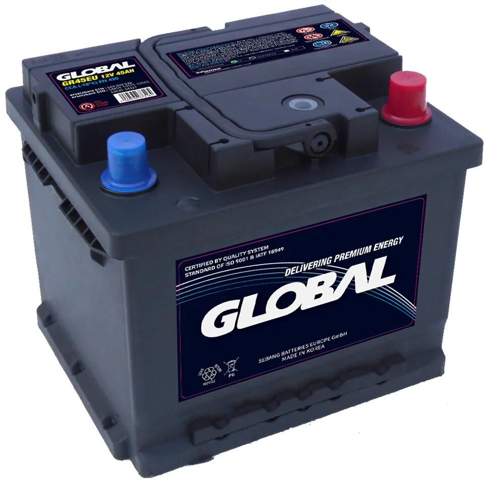 GLOBAL Starterbatterie "DIN Europa" Starterbatterien,Batterien