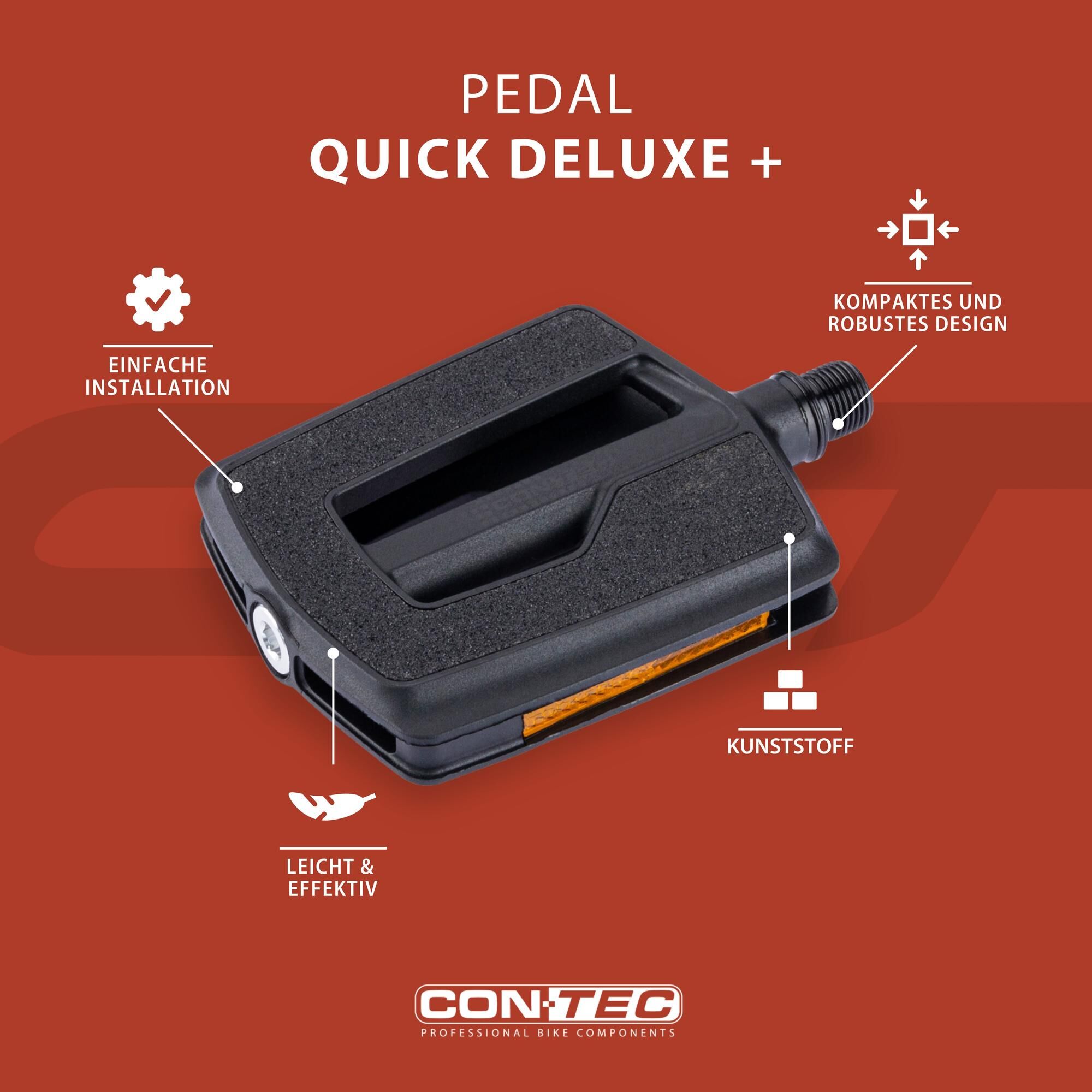 Pédale CONTEC "Quick Deluxe +" Pédale CONTEC "Quick Deluxe +"