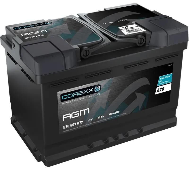 COREXX_Starterbatterie Batterien,Akkus