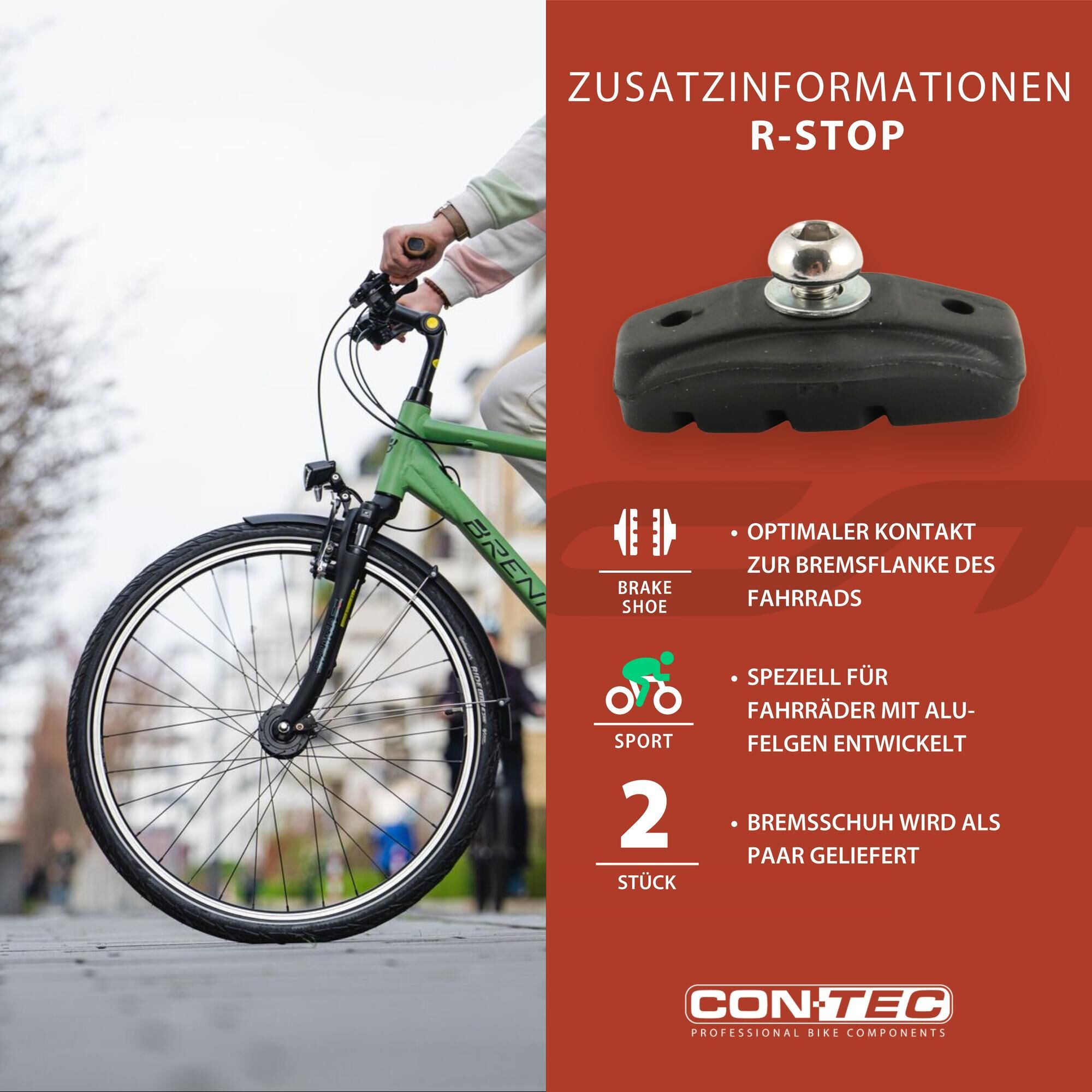 CONTEC Brake Shoe "R-Stop" CONTEC Brake Shoe "R-Stop"