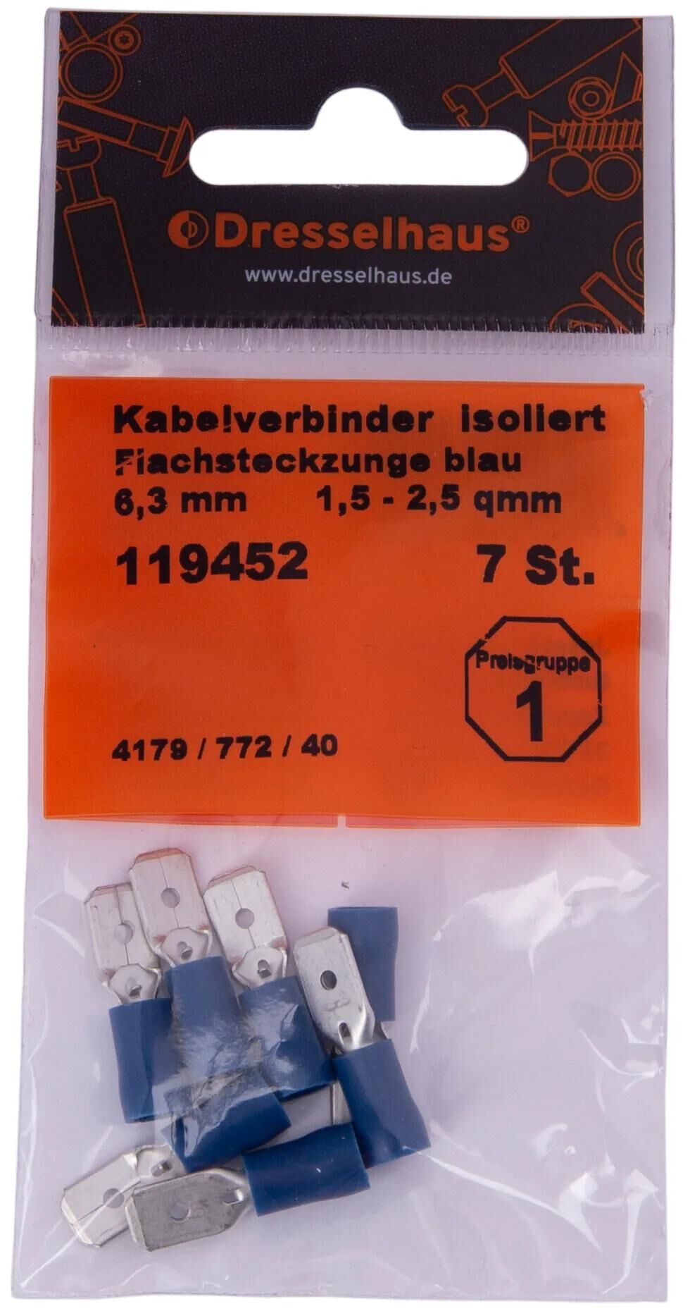 Dresselhaus_Flachstecker Flachsteckhülsen