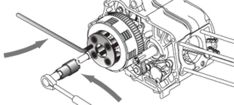 Fixierwerkzeuge,Gegenhalteschlüssel,Kupplungswerkzeuge