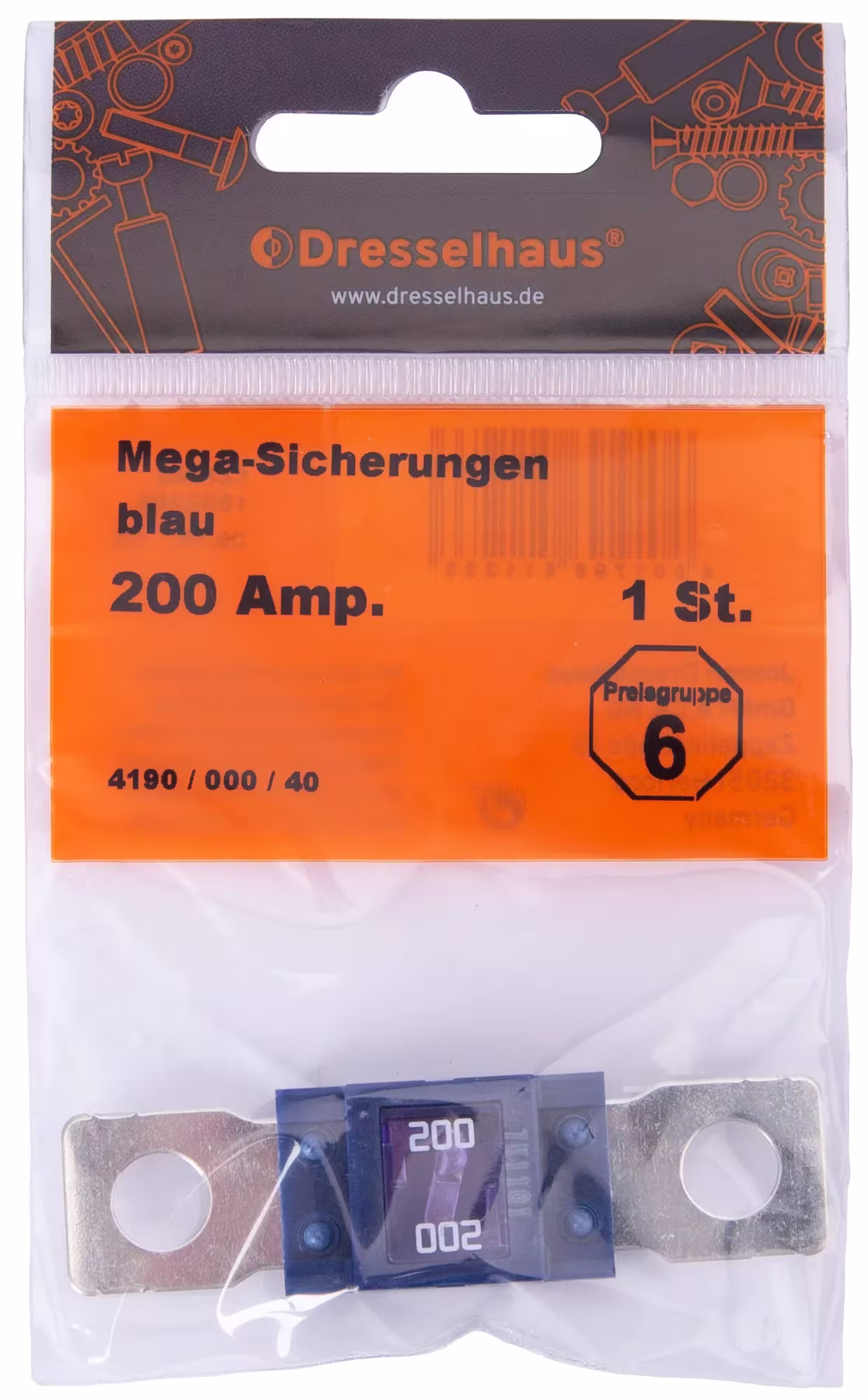 Dresselhaus_Hochstromsicherung Sicherungen