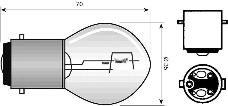 Philips_Scheinwerferlampe Birnen,Lampen,Glühlampen