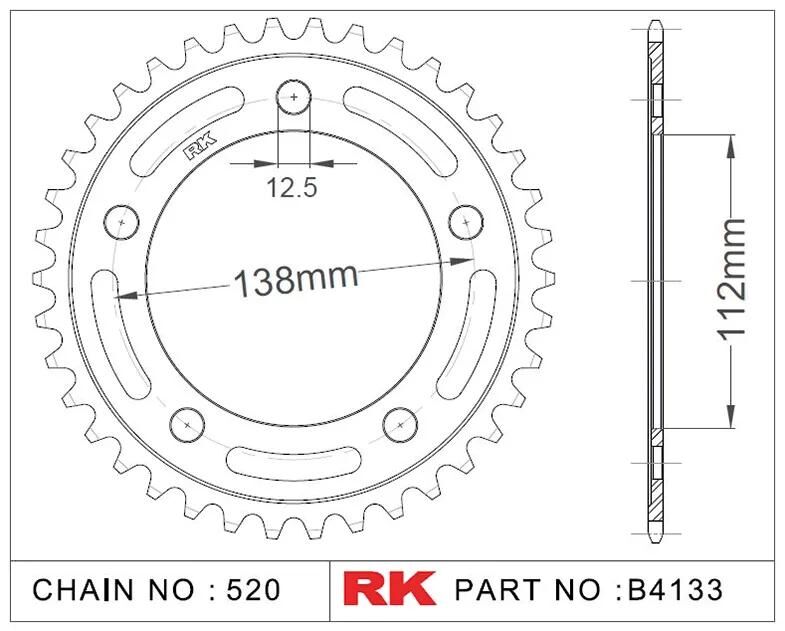 RK_Kettenrad Kettenräder