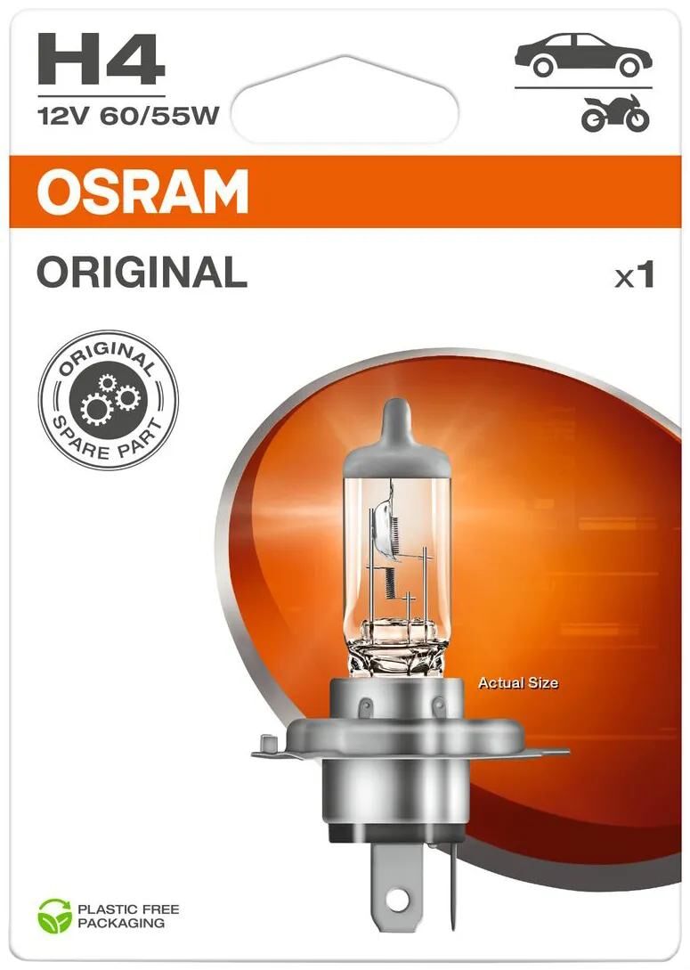 OSRAM Main bulb H4 Hauptlampen,Hauptlampen,Glühlampen