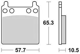 TRW_Bremsbelag Bremsklötze,Bremsbeläge