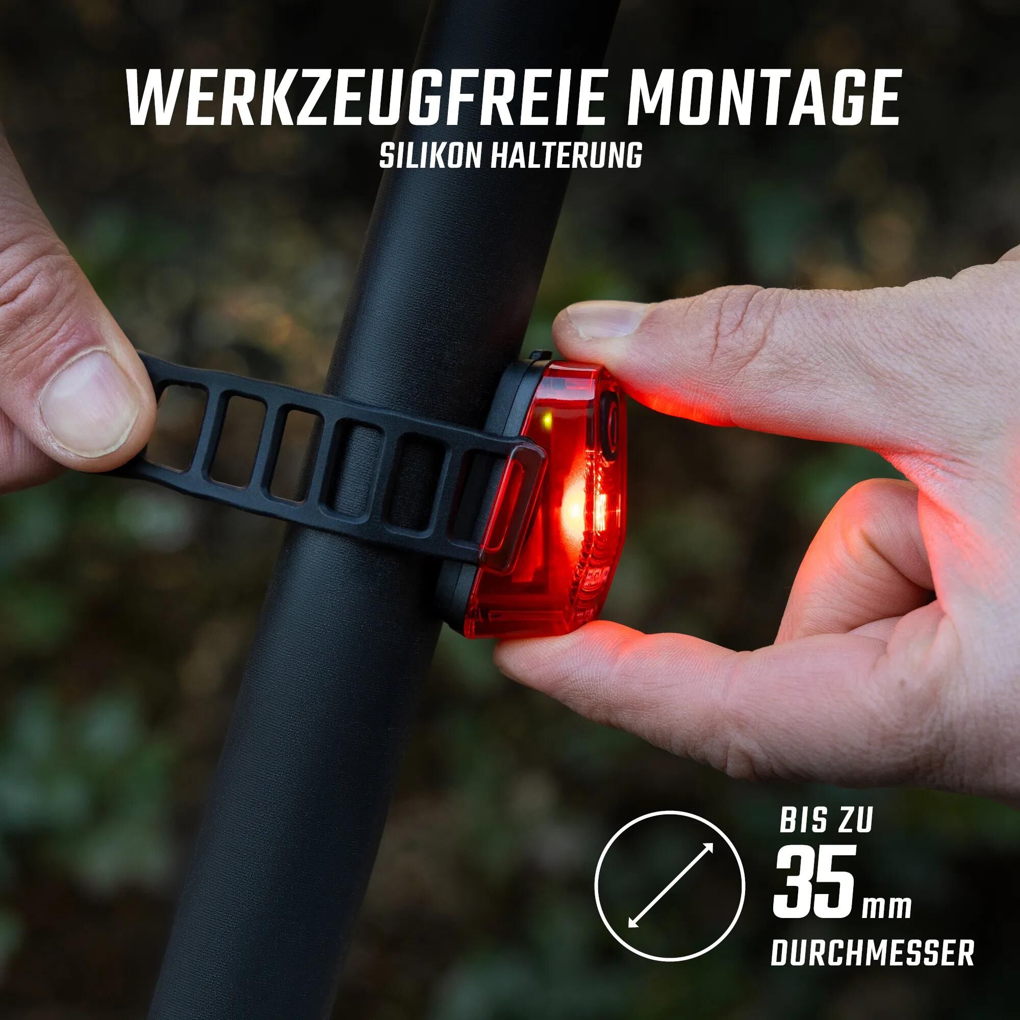 SIGMA SPORT_Rücklicht Batterieleuchten, rot,Rückleuchten,Rücklichter