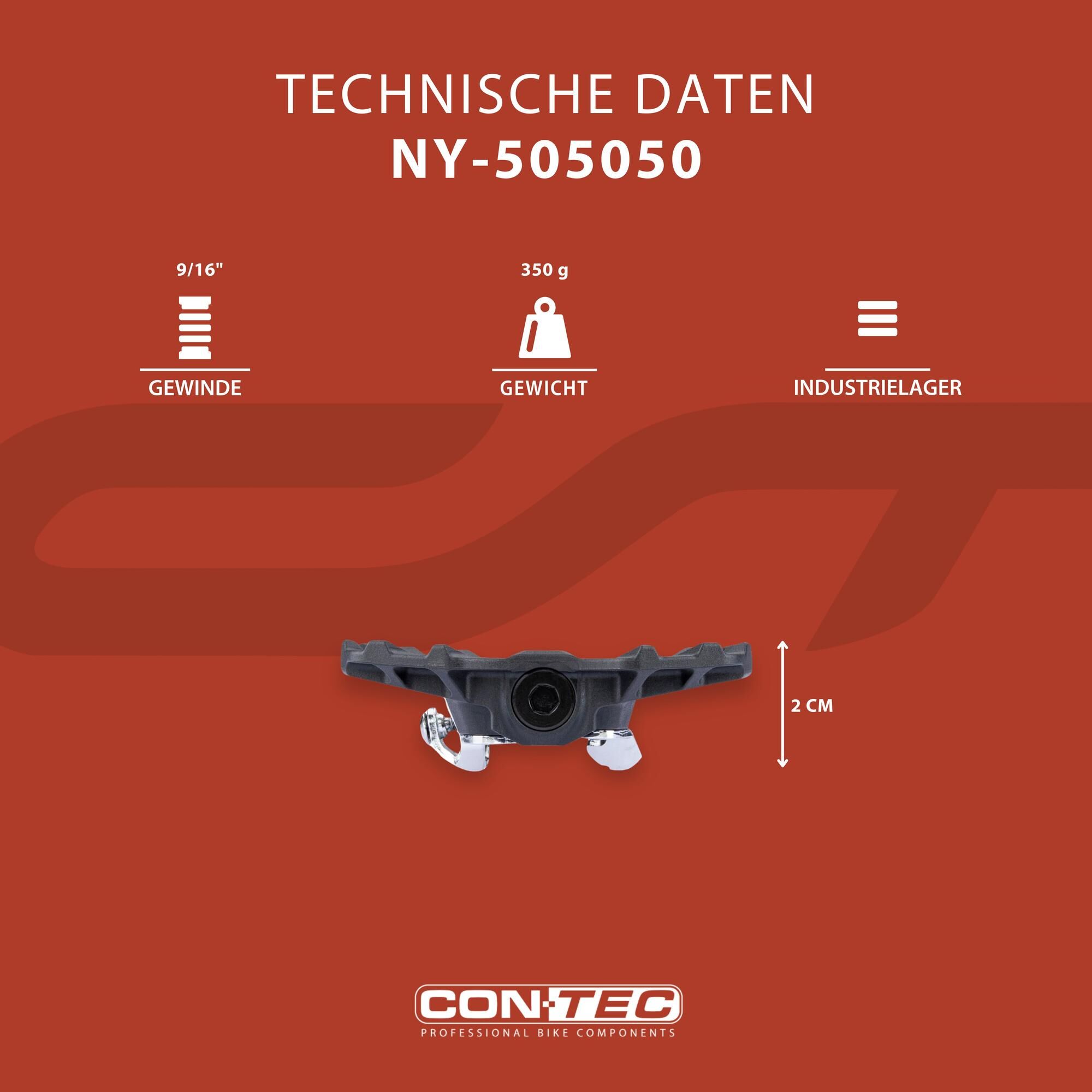 CONTEC System Pedal "NY-505050"