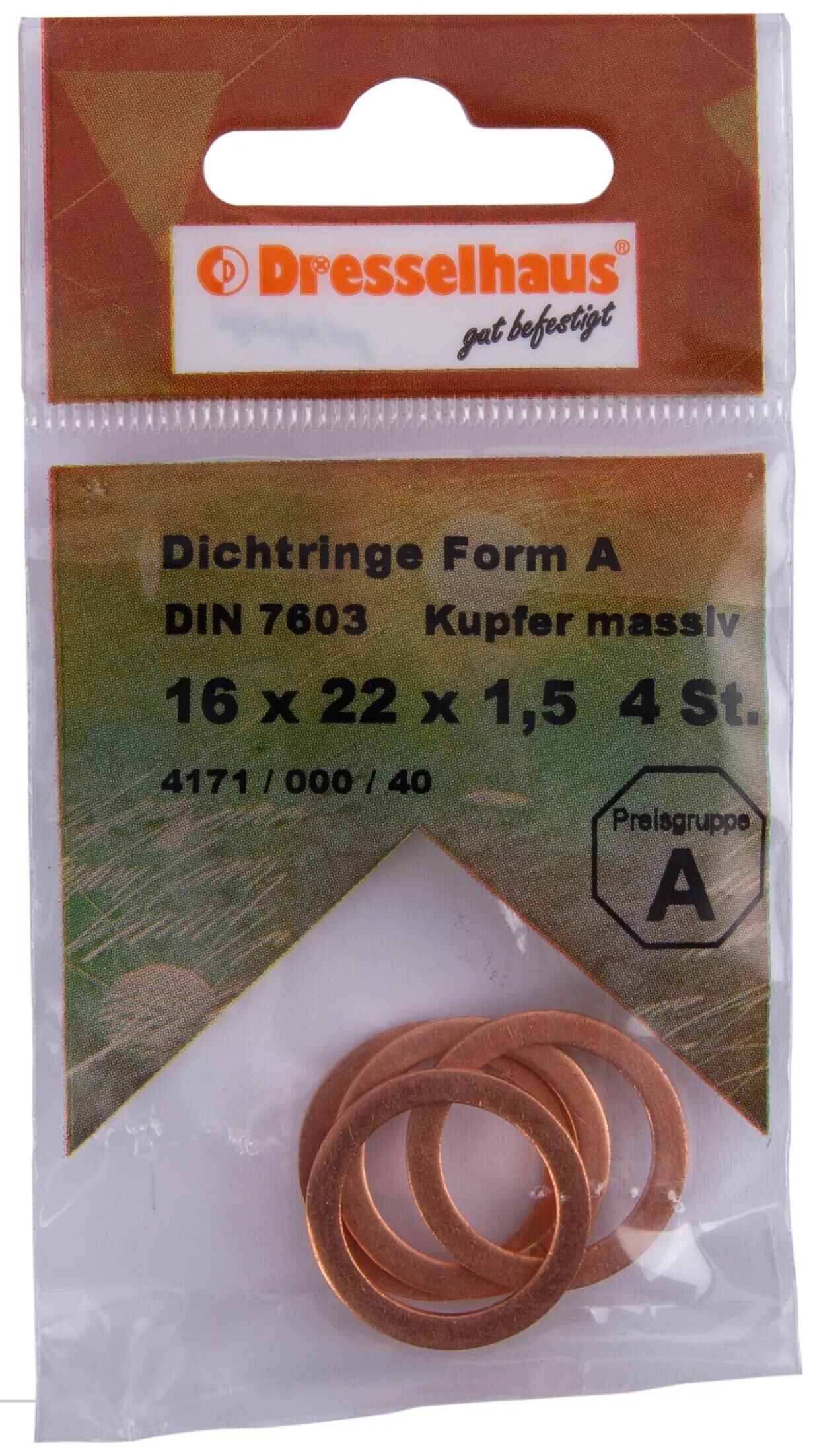 Dresselhaus_Dichtring Kupferringe