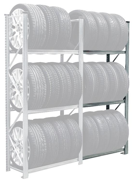 GLN LagerTec Scaffale "classic L" per pneumatici Reifenregale,Regale,Werkstatteinrichtungen