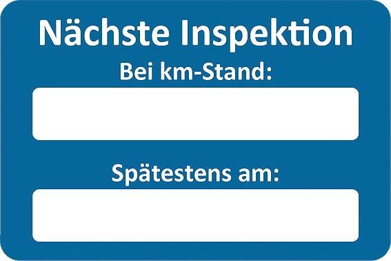 _Kundendienstaufkleber Aufkleber,Werkstattorganisation