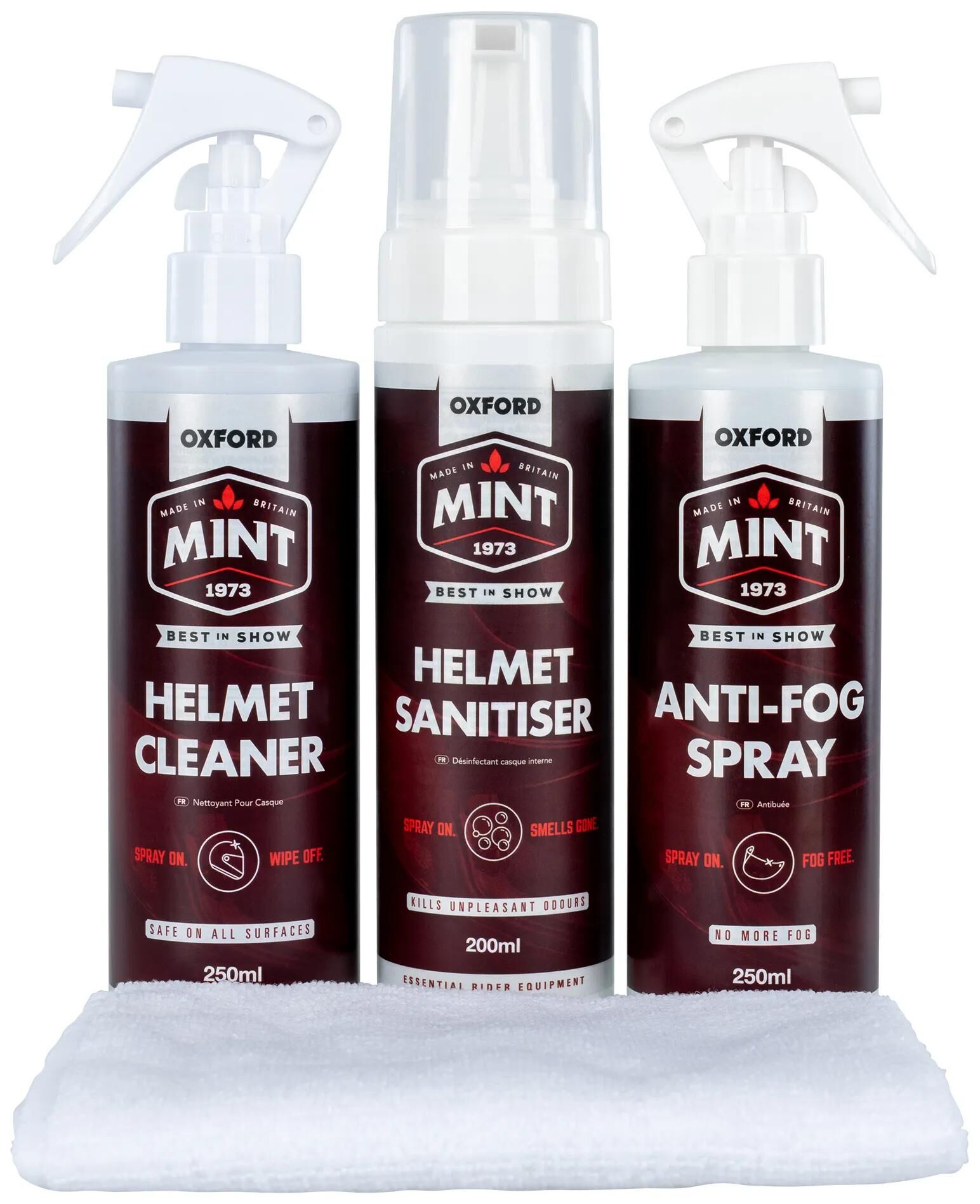 MINT Helm onderhoudsset "Oxford Helmet Care Kit XL" Helmpflegeprodukte