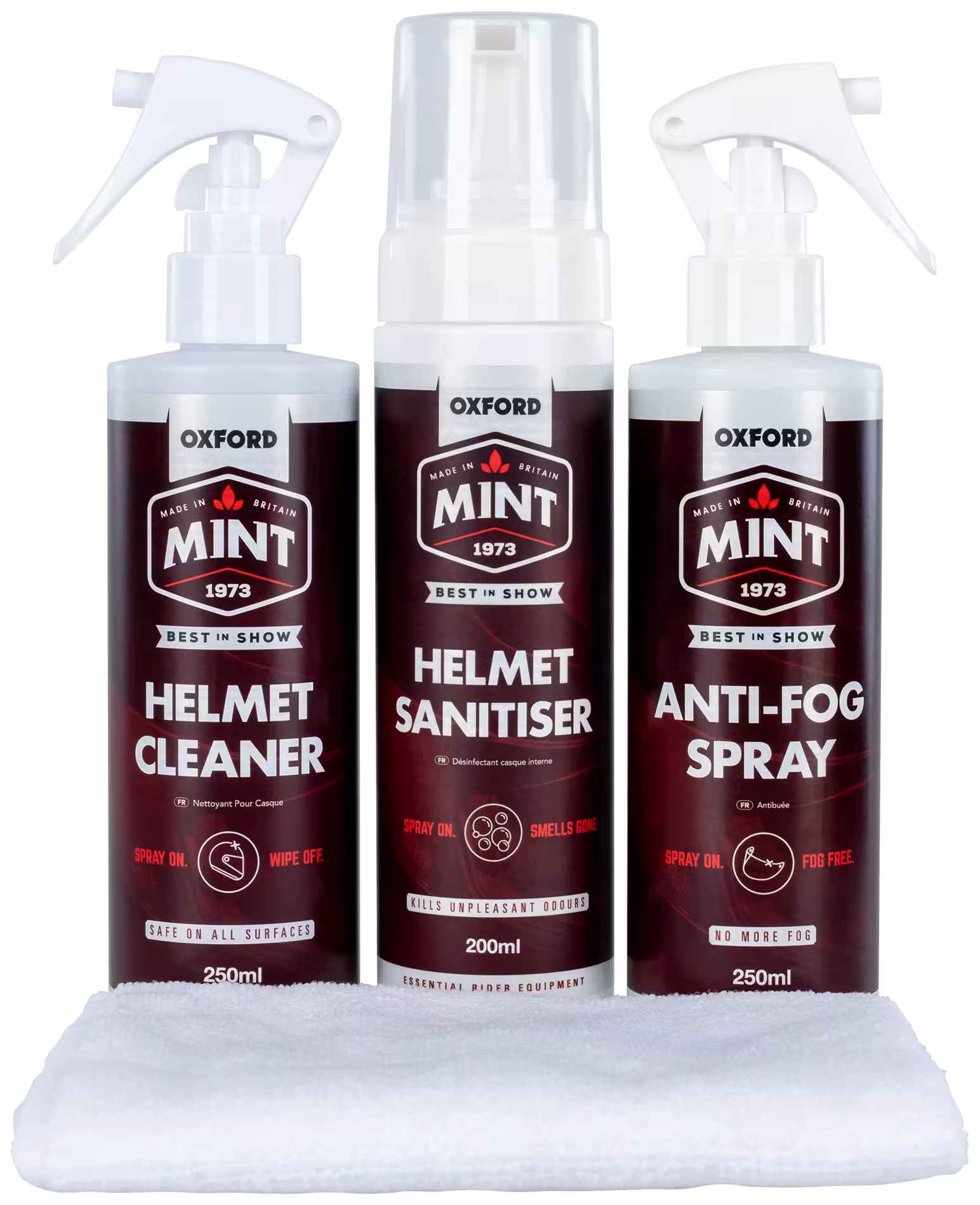 MINT_Helmpflege-Set Helmpflegeprodukte