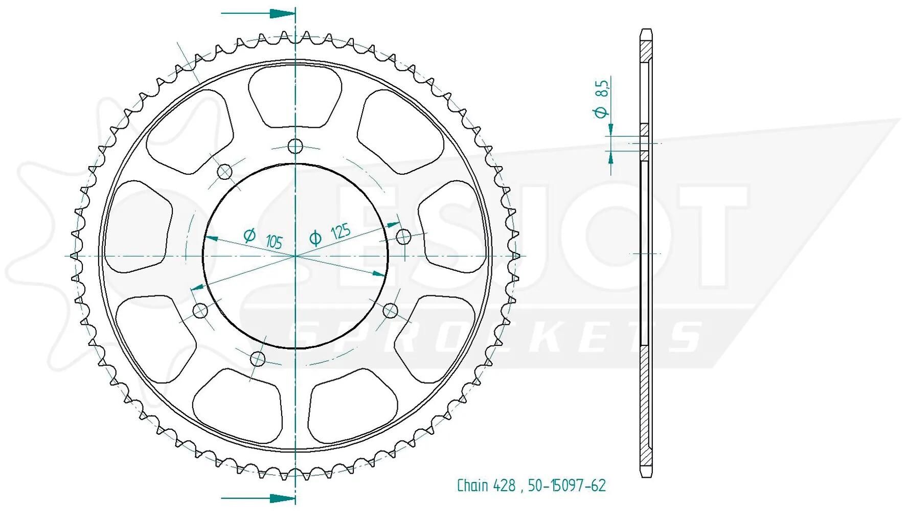 ESJOT_Kettenrad Kettenräder