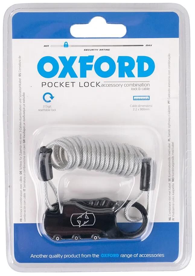 OXFORD_Kabelschloss Kabelschlösser,Schlösser,Seilschlösser