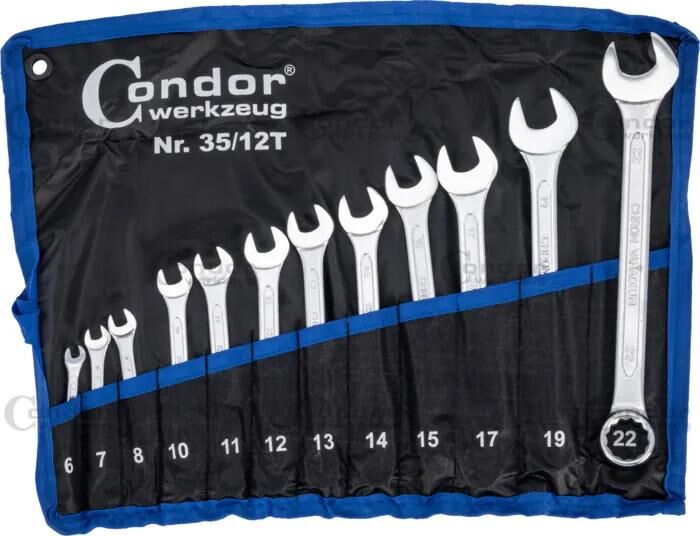 Condor _Ringmaulschlüsselsatz Gabel-Ring-Schlüssel