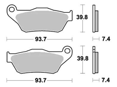 TRW_Bremsbelag Bremsklötze,Bremsbeläge